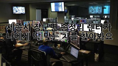 세종시 장군면 송정리 렌터카: 나에게 딱 맞는 차를 찾아봐요!🚗💨